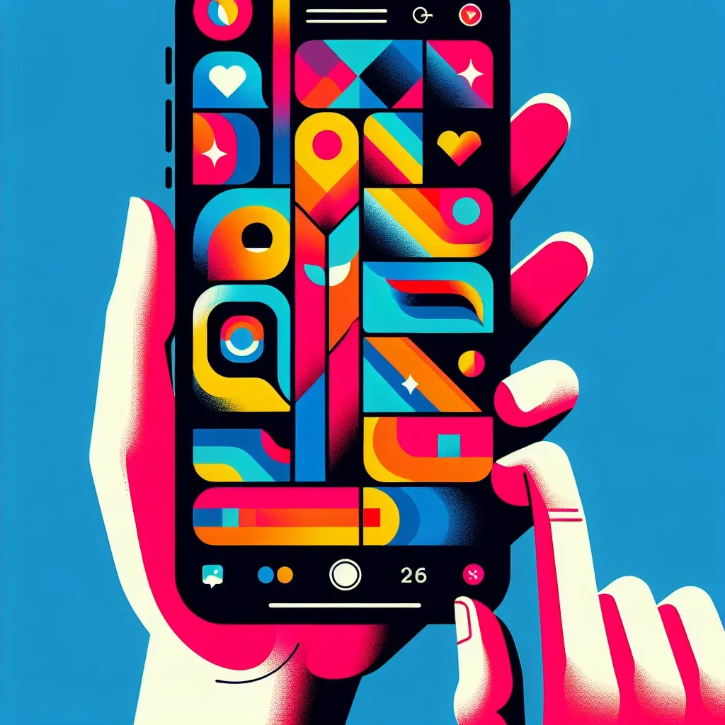 "Captura visual de una atractiva historia de Instagram que muestra consejos creativos y estrategias efectivas para dominar las Instagram Stories, ideal para usuarios y creadores de contenido."