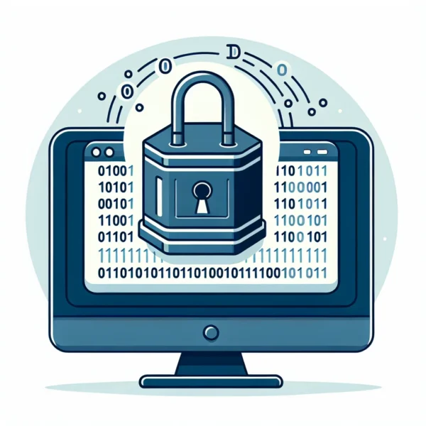 "Usuario utilizando software de cifrado en su computadora para proteger información personal - Cómo Proteger Tu Información con Software de Cifrado."