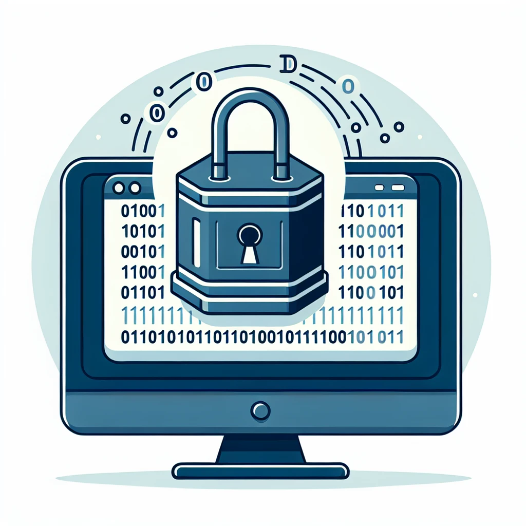 "Usuario utilizando software de cifrado en su computadora para proteger información personal - Cómo Proteger Tu Información con Software de Cifrado."
