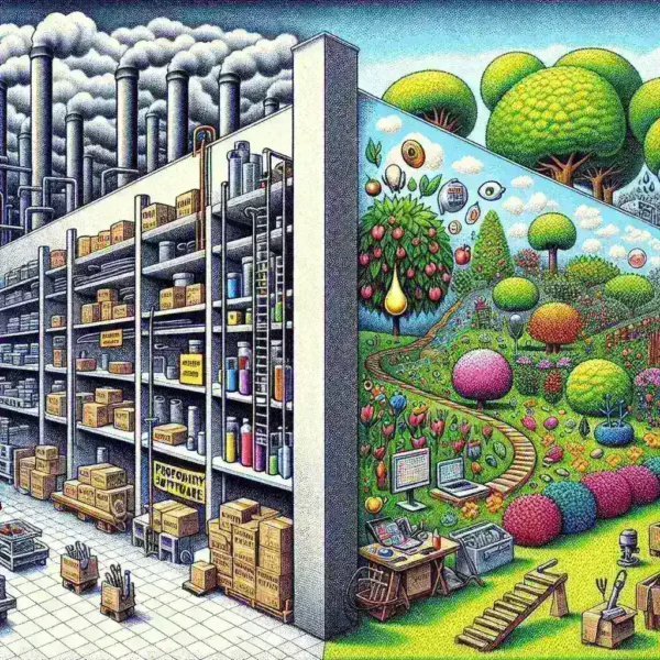 "Comparativa visual de Software Libre y Software Propietario destacando sus ventajas y desventajas en la tecnología actual."